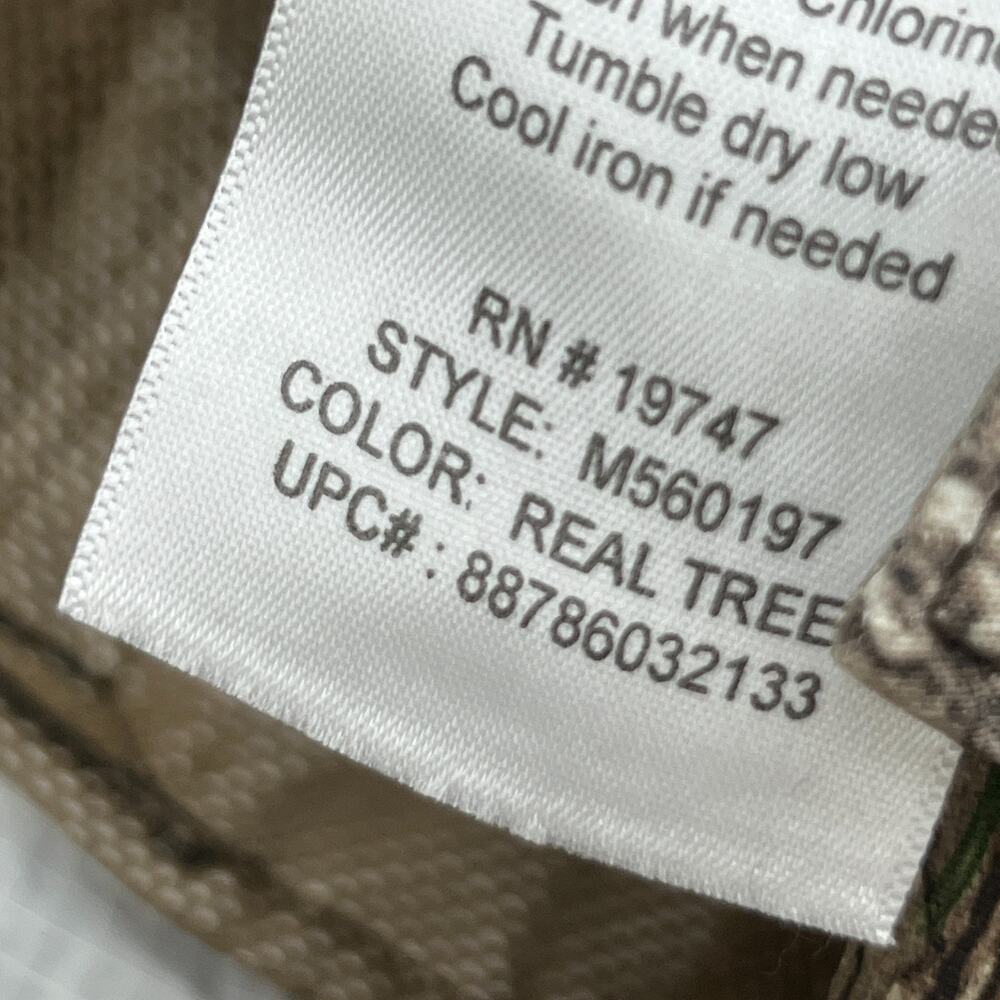 REALTREE Shorts Mens L Camo Xtra 10" Lightweight Ripstop Hunting Hiking Brown - Picture 8 of 12